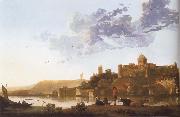 View of the Valkhof at Nijmegen